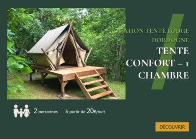 TENTE CONFORT – 1 CHAMBRE