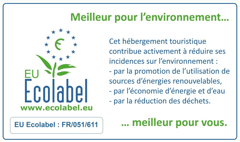 Ecolabel camping La Fage