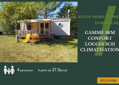 Gamme IRM confort Loggia – 3 chambres climatisation
