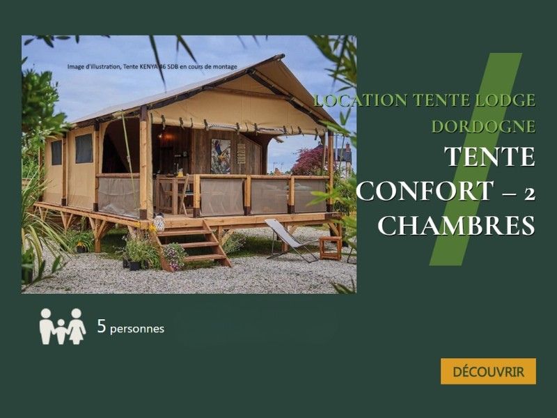 TENTE CONFORT – 2 CHAMBRES