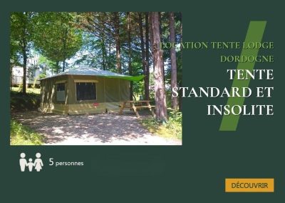 TENTE STANDARD ET INSOLITE