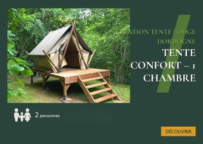 TENTE CONFORT – 1 CHAMBRE